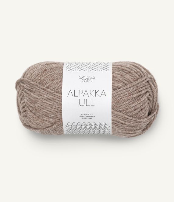 Hovedbilde Alpakka Ull 2650 Beige Melange